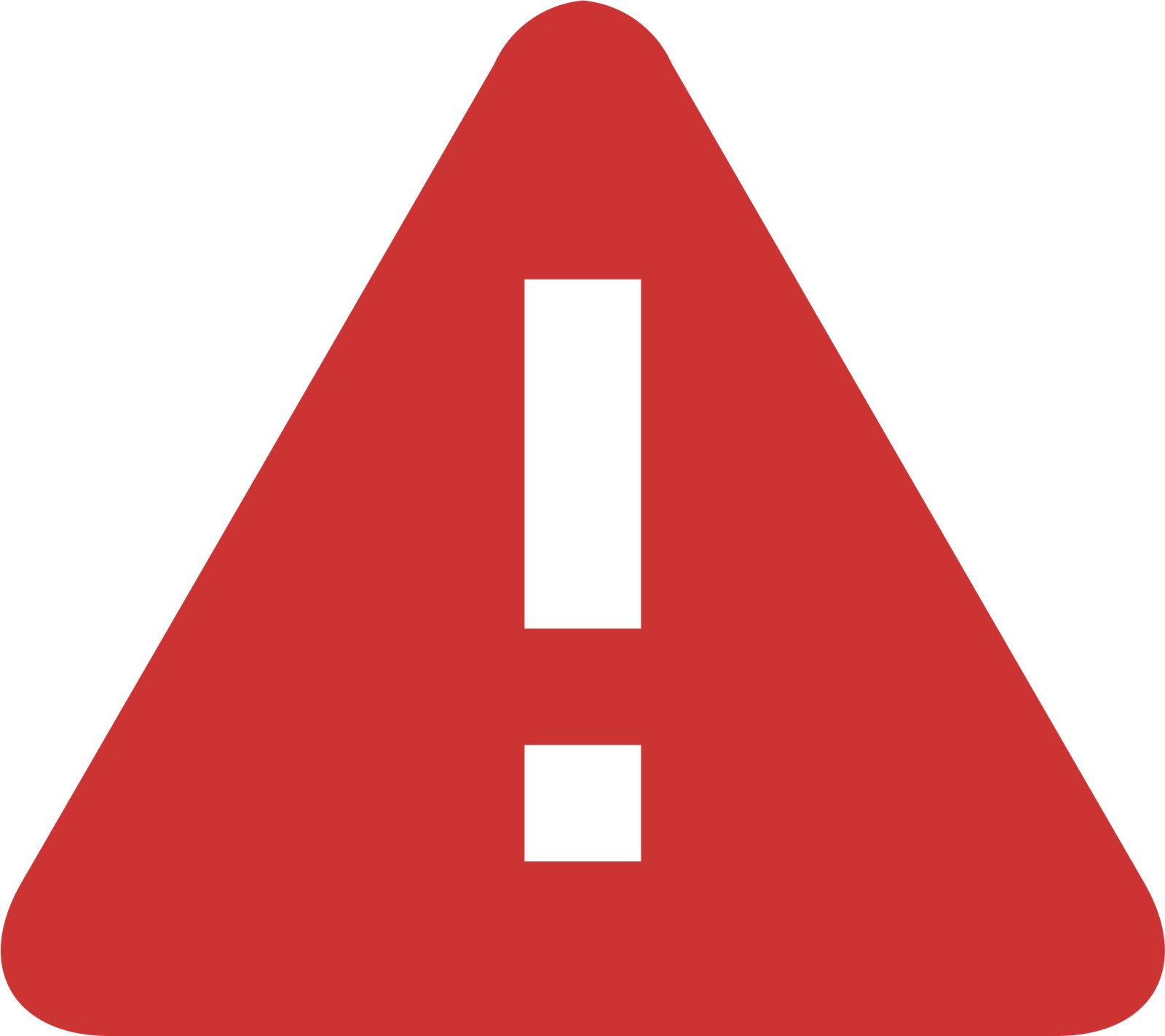 Red Warning Sign<br />
